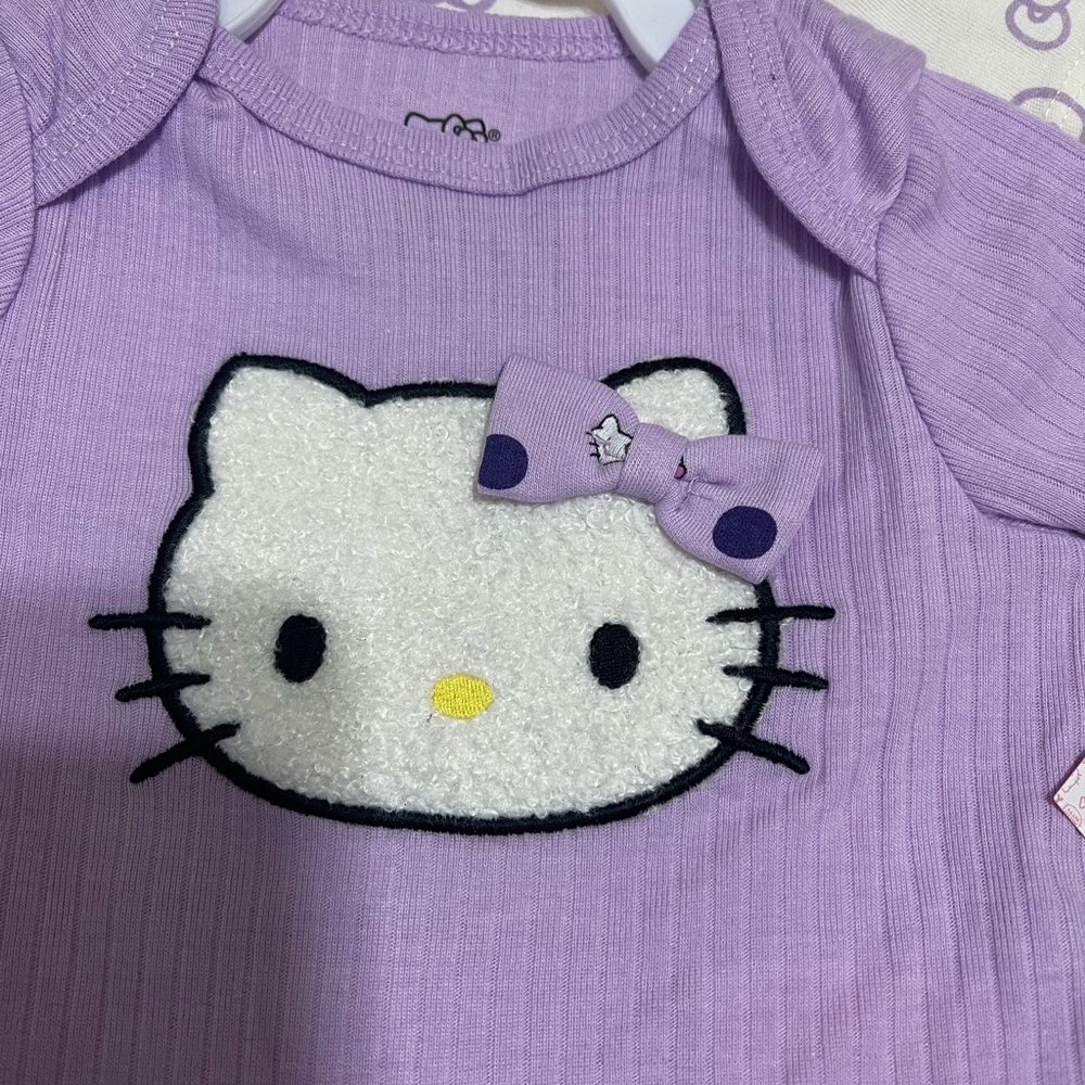 Hello kitty baby girl onesie
